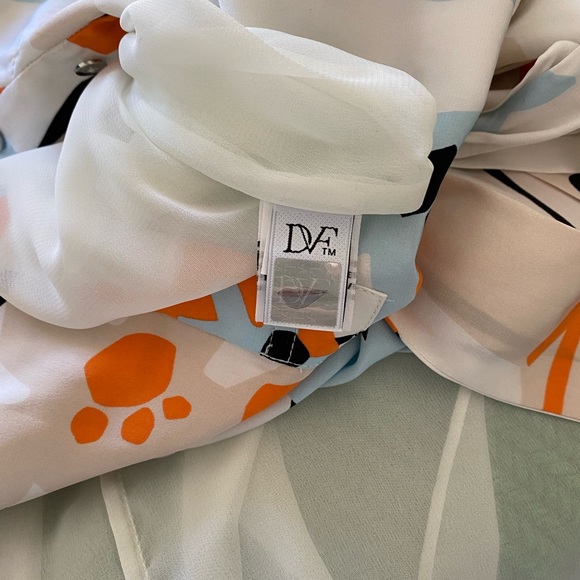 Beautiful (New no tags) Diane von Fürstenberg silk dress with side pockets sz 8 - Picture 6 of 7